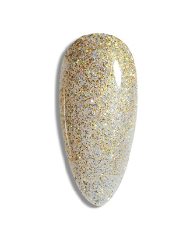 Vernis Doré Très Clair Pailleté – Vegan, Sans TPO, Brillance Scintillante | Azzo