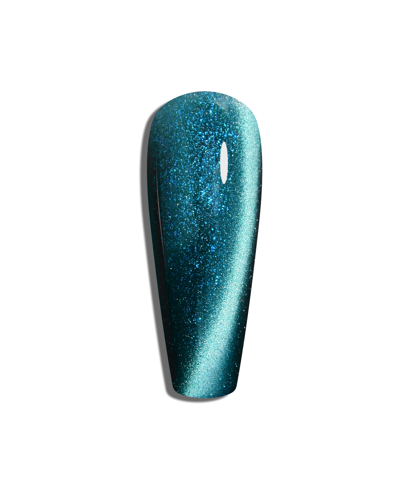 Vernis Cat’s Eyes Vert Très Foncé – Effet Magnétique, Vegan, Longue Tenue | Azzo