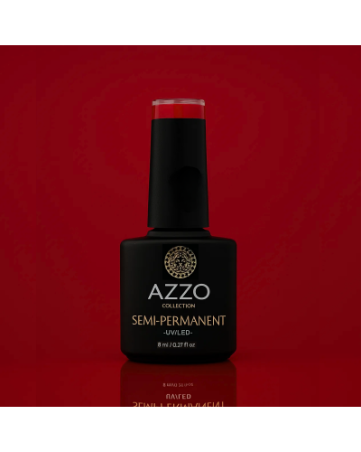 Vernis Rouge Profond – Vegan, Sans TPO, Extra Brillance | Azzo