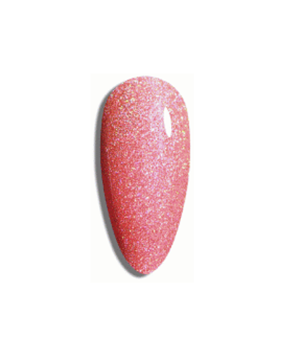Vernis Rose Profond Pailleté – Vegan, Sans TPO, Brillance Longue Tenue | Azzo