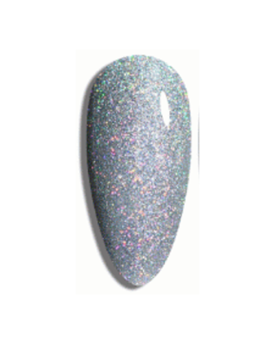 Vernis Gris Foncé Pailleté – Vegan, Sans TPO, Brillance Scintillante | Azzo