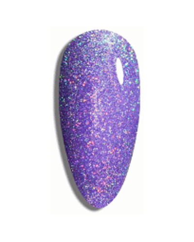 Vernis Violet Profond Pailleté – Vegan, Sans TPO, Extra Brillance | Azzo