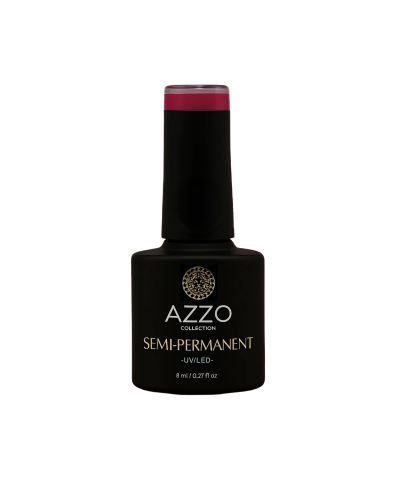 Vernis Rouge Framboise Foncé – Vegan, Sans TPO, Extra Brillance | Azzo