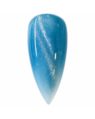 Vernis Cat’s Eyes Bleu Pétrole – Effet Magnétique 3D | Vegan & Haute Brillance