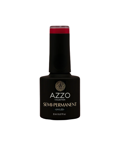 Vernis Rouge Profond – Vegan, Sans TPO, Extra Brillance | Azzo