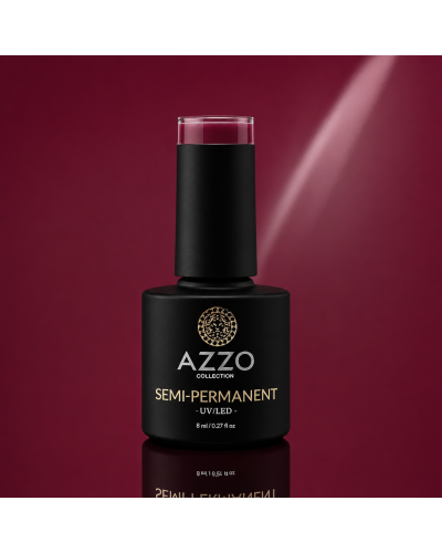 Vernis semi permanent végan - 8 ml / N°233 - marron cerise