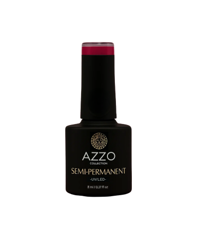Vernis Rouge Bordeaux Très Profond – Vegan, Sans TPO, Extra Brillance | Azzo