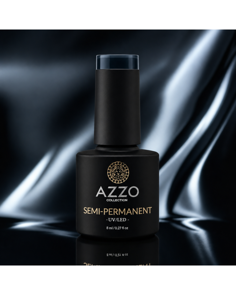 Vernis semi permanent végan - 8 ml / N°234 - bleu vert foncé