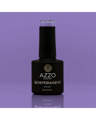 Vernis Violet Moyen – Vegan, Sans TPO, Extra Brillance | Azzo