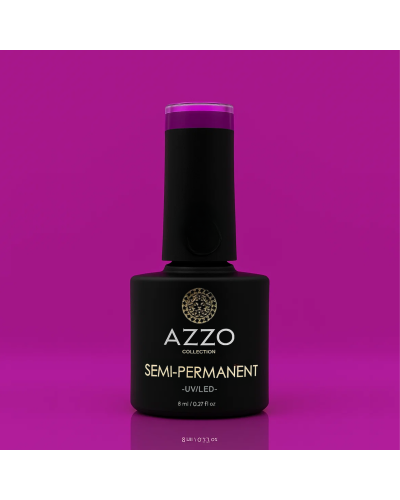 Vernis Violet Fuchsia – Vegan, Sans TPO, Extra Brillance | Azzo