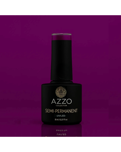 Vernis Violet Très Foncé – Vegan, Sans TPO, Extra Brillance | Azzo