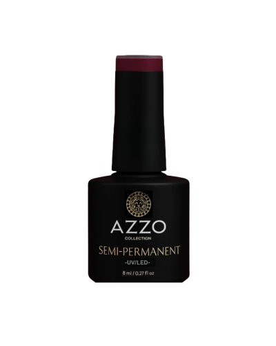 Vernis Violet Très Foncé – Vegan, Sans TPO, Extra Brillance | Azzo