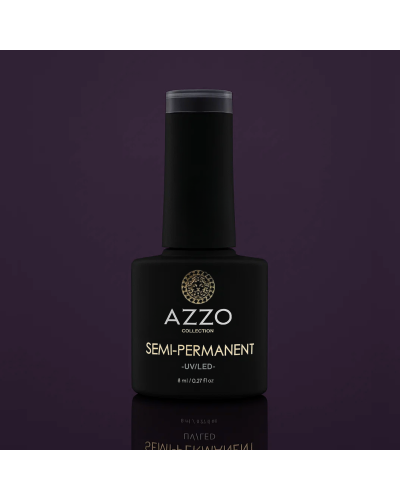 Vernis Violet Extrêmement Foncé – Vegan, Sans TPO, Extra Brillance | Azzo