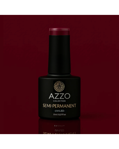 Vernis Cerise Très Foncé – Vegan, Sans TPO, Extra Brillance | Azzo