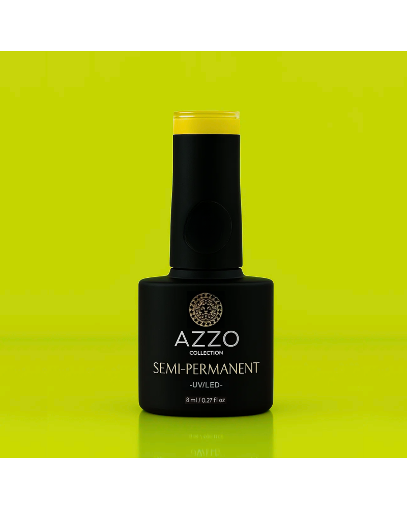 Vernis Jaune Vif – Vegan, Sans TPO, Extra Brillance | Azzo