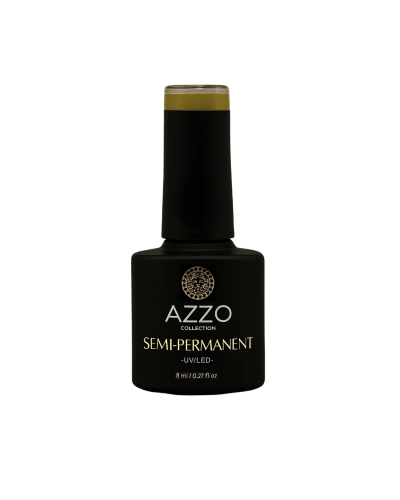 Vernis Vert Kaki Chaud – Vegan, Sans TPO, Extra Brillance | Azzo