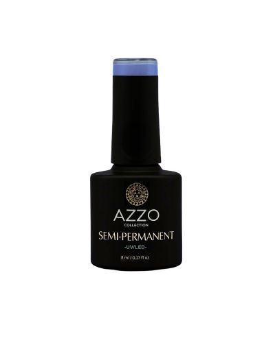 Vernis Bleu Lavande – Vegan, Sans TPO, Extra Brillance | Azzo
