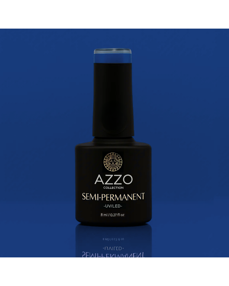 Vernis Bleu Marine – Vegan, Sans TPO, Extra Brillance | Azzo