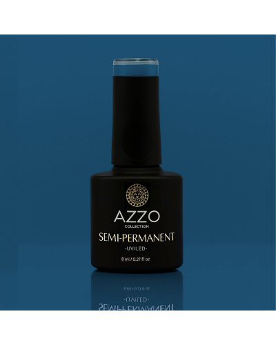Vernis Bleu Pétrole – Vegan, Sans TPO, Extra Brillance | Azzo