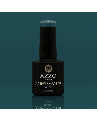 Vernis Bleu Ardoise – Vegan, Sans TPO, Extra Brillance | Azzo