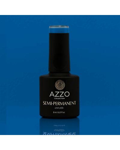 Vernis Bleu Océan – Vegan, Sans TPO, Extra Brillance | Azzo