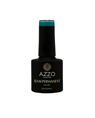 Vernis Bleu Canard – Vegan, Sans TPO, Extra Brillance | Azzo
