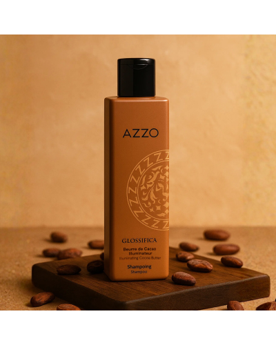 GLOSSIFICA - Shampoing au Beure de Cacao - Illuminateur et Brillance - 250 ml