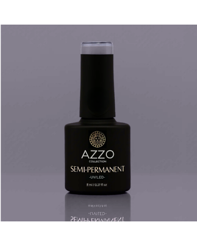 Vernis Gris Moyen – Vegan, Sans TPO, Extra Brillance | Azzo