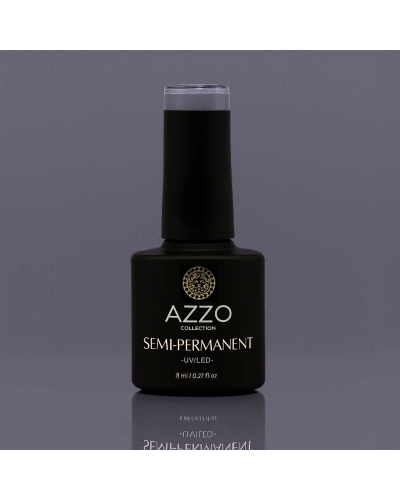 Vernis Gris Foncé – Vegan, Sans TPO, Extra Brillance | Azzo