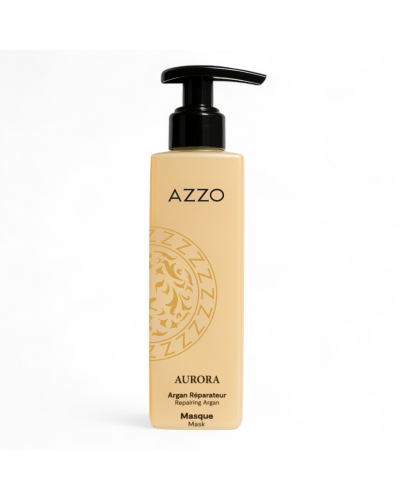 AURORA - Masque Réparateur à L'Huile d'Argan - Cheveux Secs et Bouclés - 200 ml