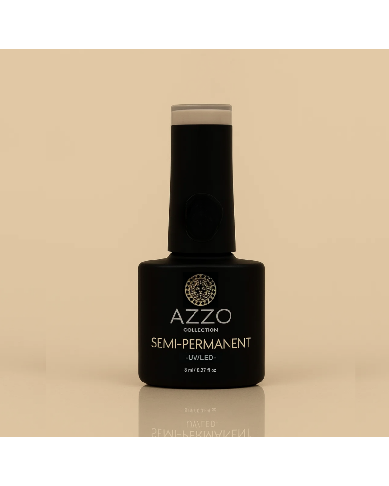 Vernis Beige Clair – Vegan, Sans TPO, Extra Brillance | Azzo
