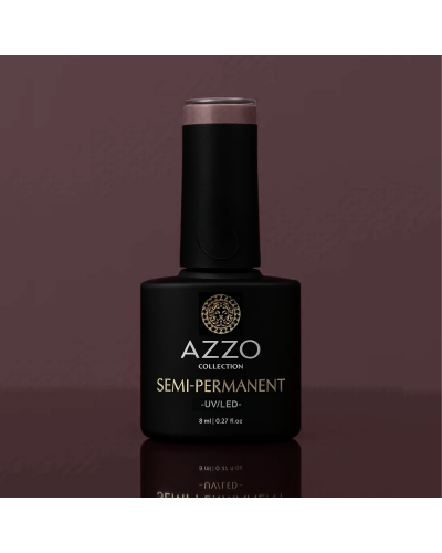 Vernis Marron Chocolat Noir – Vegan, Sans TPO, Extra Brillance | Azzo