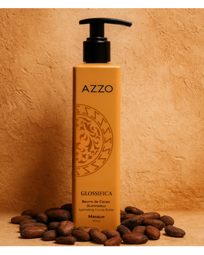 GLOSSIFICA - Masque au Beure de Cacao - Illuminateur et Brillance - 200 ml