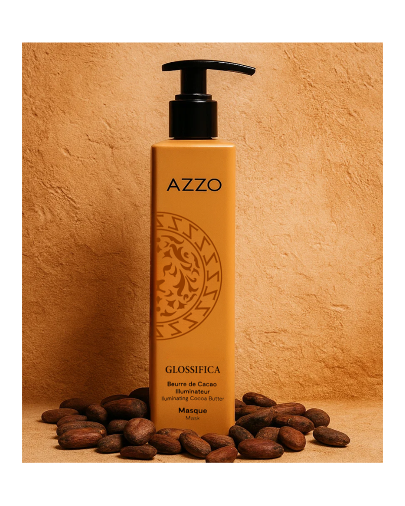 GLOSSIFICA - Masque au Beure de Cacao - Illuminateur et Brillance - 200 ml