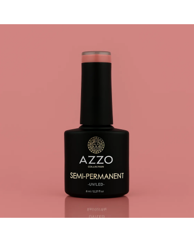 Vernis Rose Nude Moyen – Vegan, Sans TPO, Brillance Naturelle | Azzo