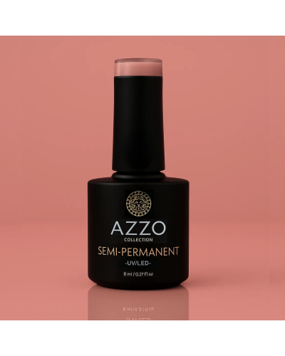 Vernis Rose Saumon Doux – Vegan, Sans TPO, Brillance Soyeuse | Azzo