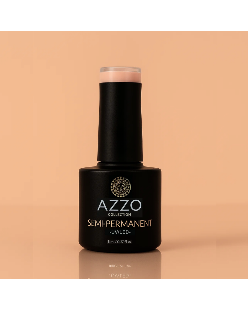 Vernis Abricot Doux – Vegan, Sans TPO, Brillance Soyeuse | Azzo