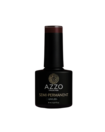Vernis Marron Très Foncé – Vegan, Sans TPO, Brillance Intense | Azzo