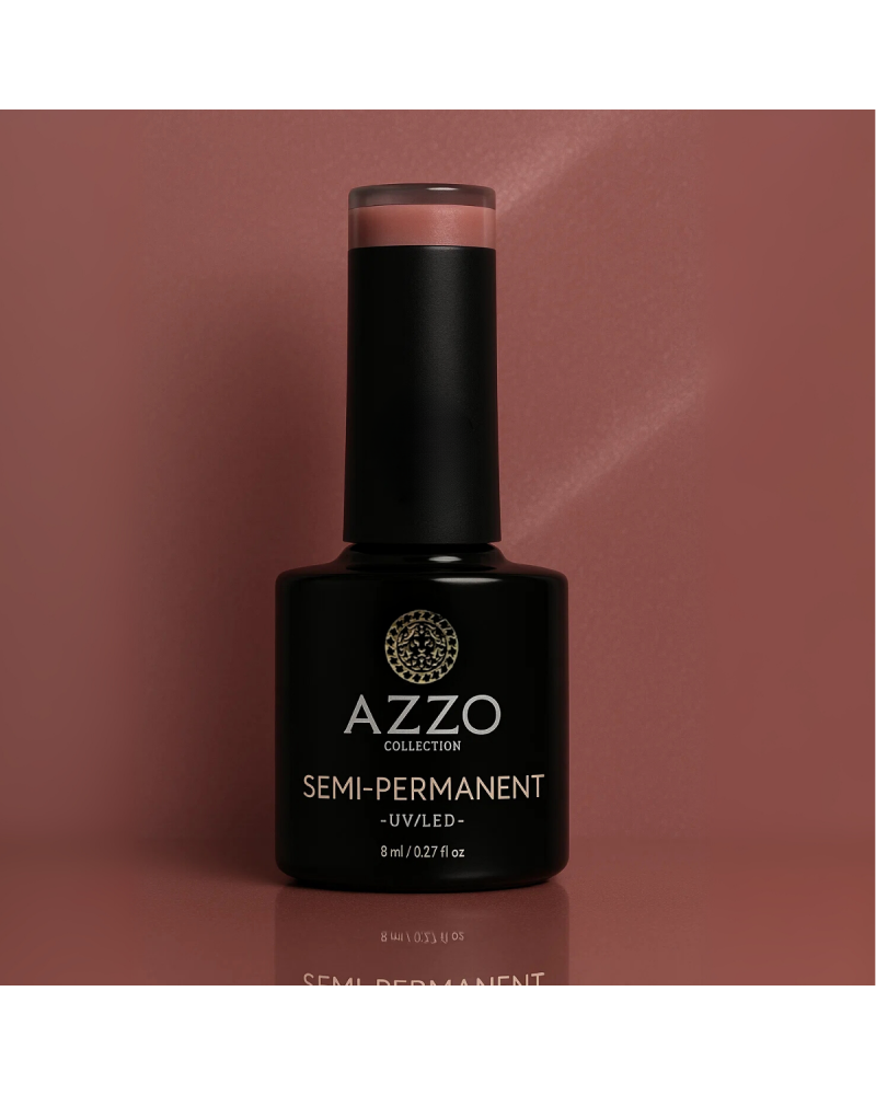 Vernis Cat’s Eyes Rose Profond – Effet Magnétique, Vegan, Longue Tenue | Azzo