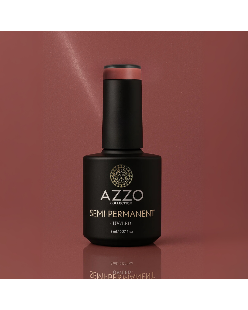 Vernis Cat’s Eyes Rose Profond – Effet Magnétique, Vegan, Longue Tenue | Azzo