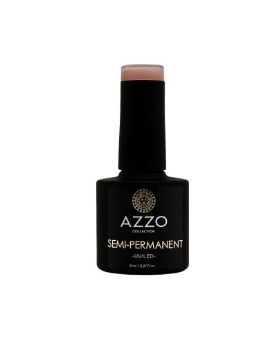 Vernis Rose Nude Moyen – Vegan, Sans TPO, Brillance Naturelle | Azzo