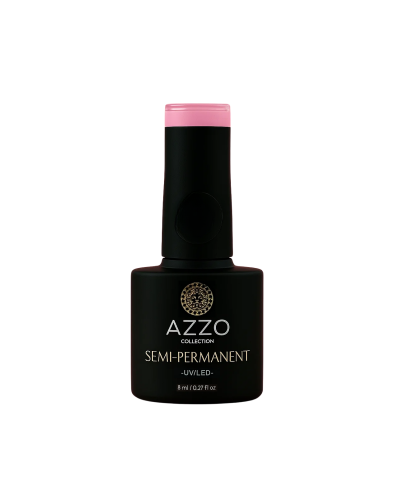 Vernis rose poudré vif 207 – Lumineux, élégant et longue tenue | Azzo