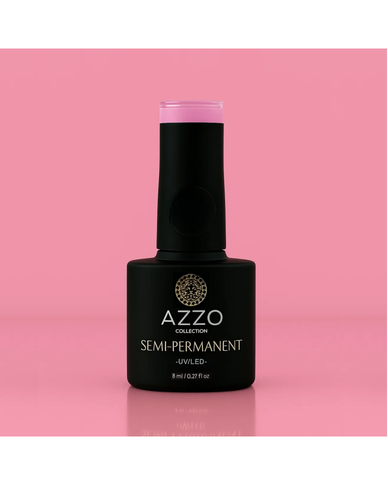 Vernis rose corail clair 208 – Lumineux, vif et longue tenue | Azzo