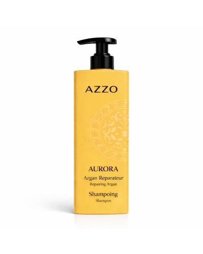 AURORA Shampoing Réparateur à L'Huile d'Argan - Cheveux Secs et Bouclés 500 ml