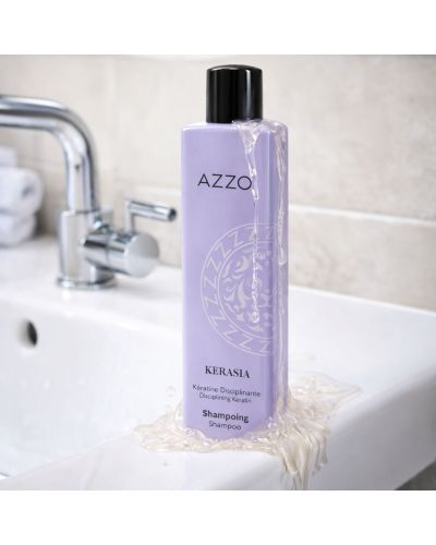 KERASIA Shampoing à la Kératine - Cheveux Indisciplinés et Lissés - 250 ml