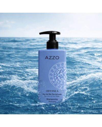 ODYSSEA - Shampoing à L'Eau de Mer - Cuirs Cheveux Sensible 500 ml