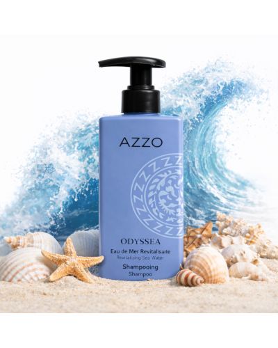 ODYSSEA - Shampoing à L'Eau de Mer - Cuirs Cheveux Sensible 500 ml