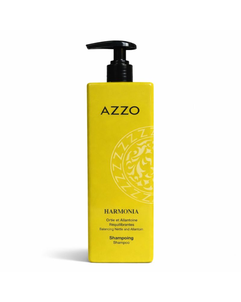 HARMONIA - Shampoing à L'Ortie et Allantoïne - Racines Grasses et Pointes Sèches - 500 ml