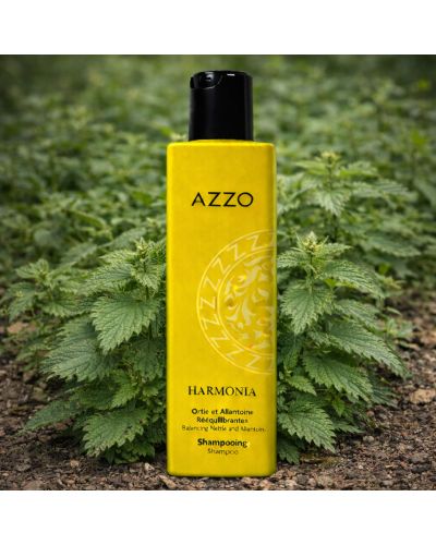 HARMONIA - Shampoing à L'Ortie et Allantoïne - Racines Grasses et Pointes Sèches - 250 ml