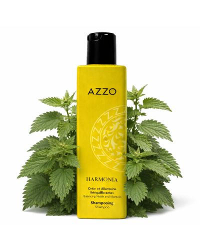 HARMONIA - Shampoing à L'Ortie et Allantoïne - Racines Grasses et Pointes Sèches - 250 ml